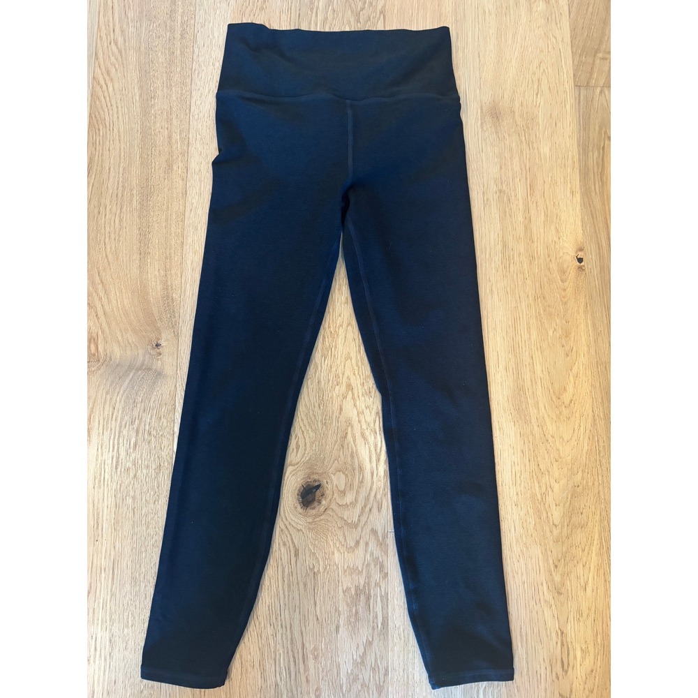 Vuori Clean Elevation Leggings Sz S Heathered Black Ankle patn